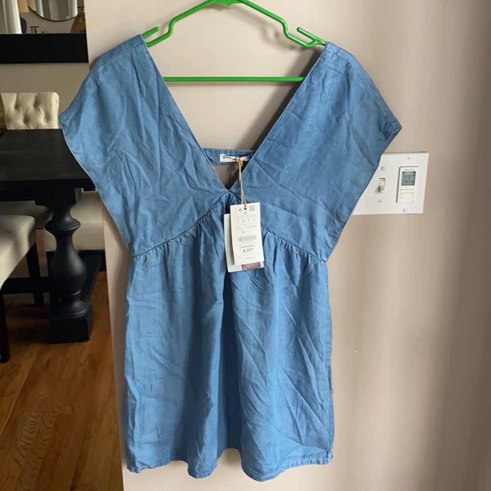 Pull&Bear denim dress size S  NWT